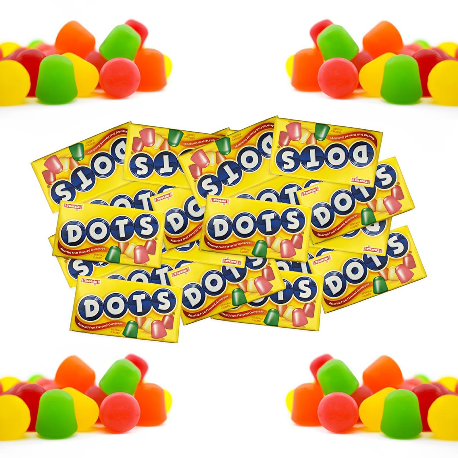 Amazon.com : Dots Assorted Gumdrops - 5 Fruity Flavors - 1 lbs